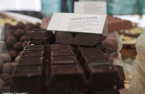 un prato di cioccolato